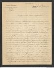 Nachlass Franz Steindachner, Brief von Gustav Schneider (junior) an Franz Steindachner (15.05.1901), Inv.Nr. 462.02, Seite 1